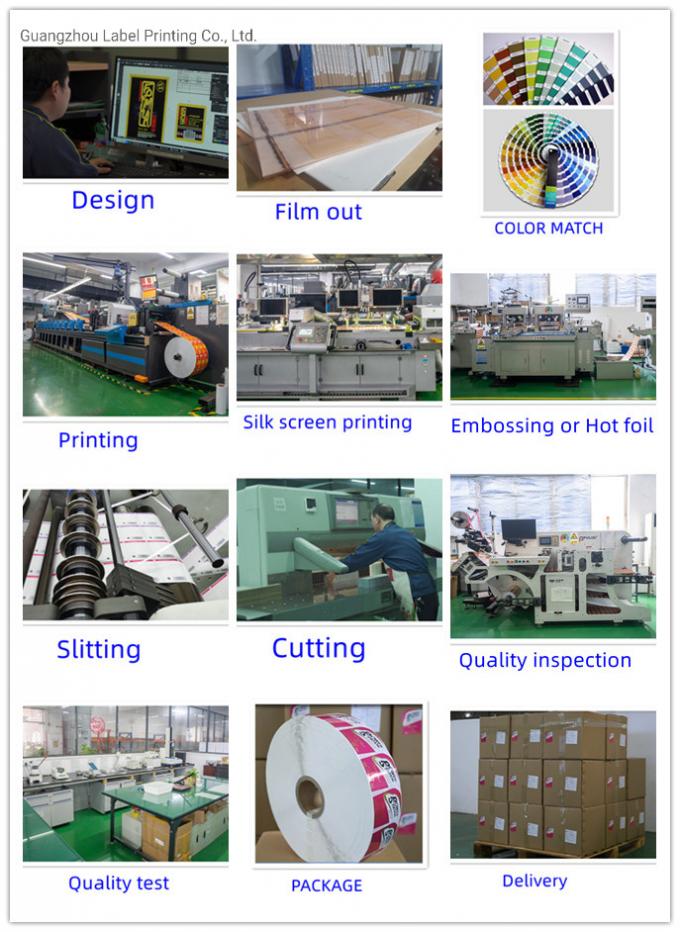 Kendine yapışkan Logo Şarap Şişesi Etiketi Su ge&ccedil;irmez PVC Vinyl Die Cut Sticker Etiketi 1