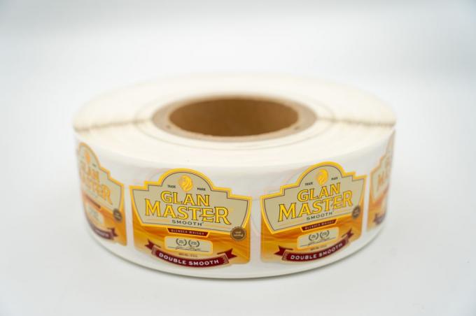 &Ouml;zel kozmetik kendi kendine yapışkan &ccedil;ıkartma parf&uuml;m cam şişe logo etiket 1