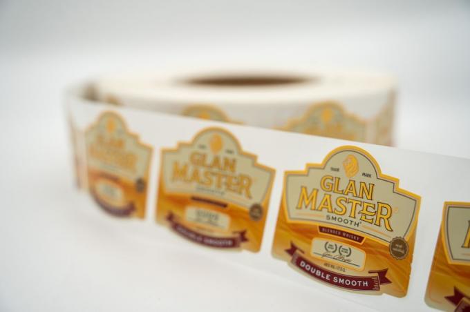 &Ouml;zel kozmetik kendi kendine yapışkan &ccedil;ıkartma parf&uuml;m cam şişe logo etiket 2