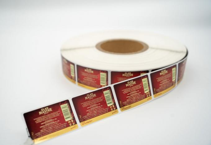 Özel kozmetik kendi kendine yapışkan çıkartma parfüm cam şişe logo etiket 3