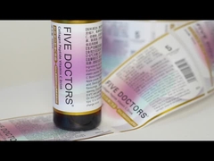 Özel günlük kimyasal etiket