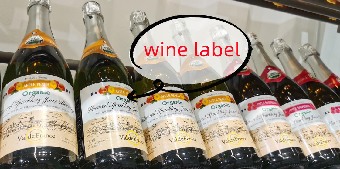 Kendine yapışkan Noel Etiketleri Dymo özel teşekkür etiketleri Bu Side Up Sticker