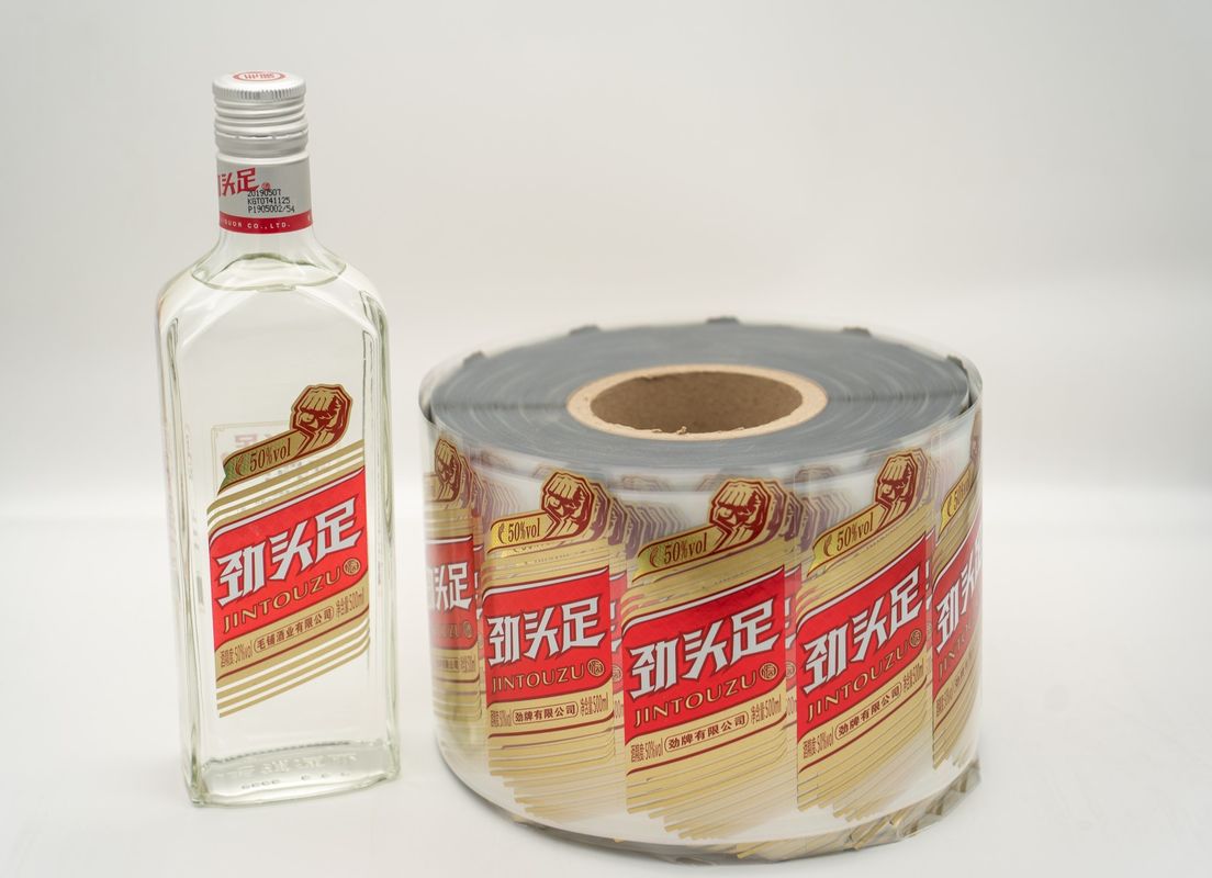 Meyve suyu şarabı ve aromalı ürünler için özelleştirilmiş kendi kendine yapışkan etiket
