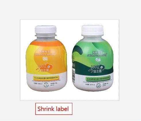 Beyaz BOPP/PE/PP/PVC/PET'li aromalı etiket için su geçirmez küçülme kağıt etiketleri