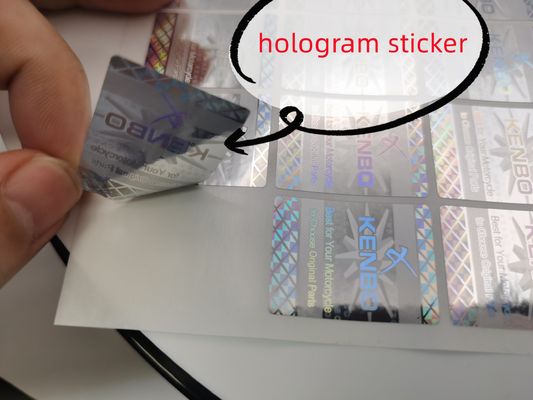 özelleştirilmiş etiket çıkartmaları hologram çıkartmaları için mükemmeldir değiştirilebilir QR kod etiketi